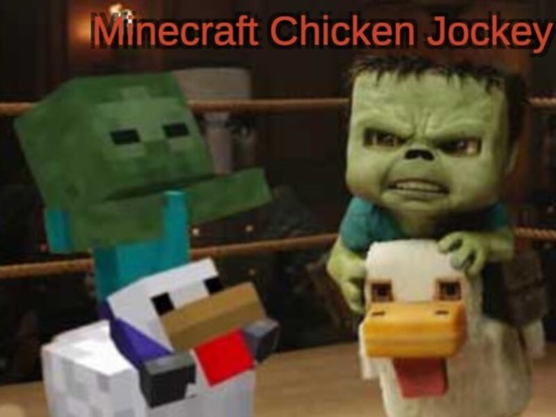 Παιχνίδι Minecraft κοτόπουλο jockey σε απευθείας σύνδεση